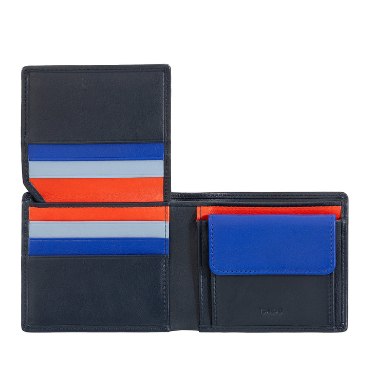 Dudu Small RFID Men's Leather Men's Portfolio med dørholder