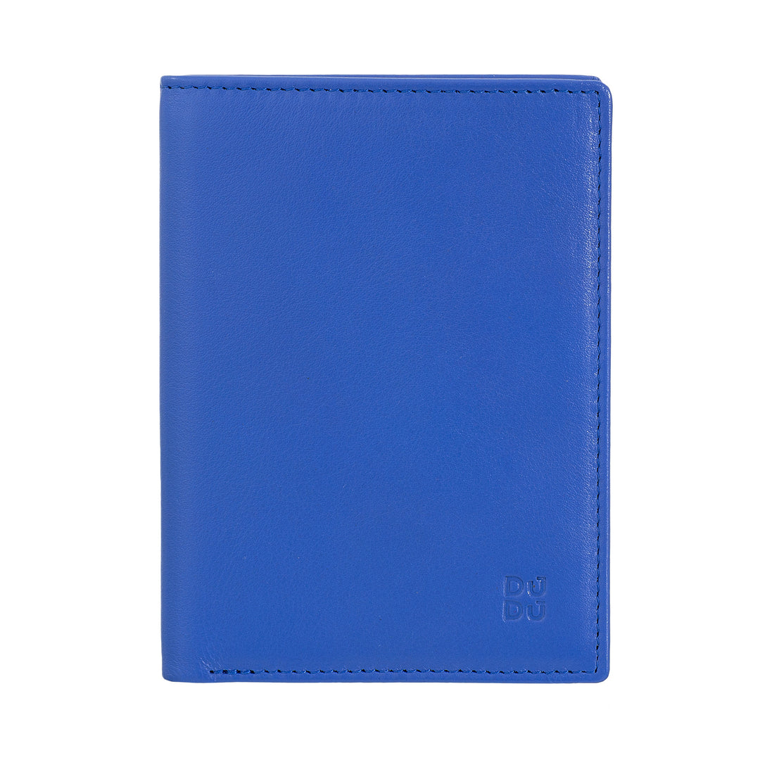 Dudu Men's Slim Portfolio of Vera Leather, Small and Thin, Bring Money and Credit Cards, Compact Care with Internal Zip zip hinge, Minimal Design