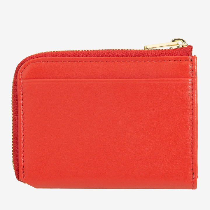 DUDU Kleine Herren-Geldbörse mit Reißverschluss, bunte Leder-RFID-Geldbörse, Kreditkartenhalter, kompaktes Taschendesign