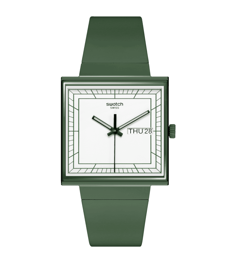 Swatch orologio WHAT IF…GREEN? Bioceramic What If? Collection 33mm SO34G700 - Capodagli 1937