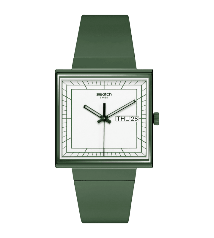 Swatch orologio WHAT IF…GREEN? Bioceramic What If? Collection 33mm SO34G700 - Capodagli 1937