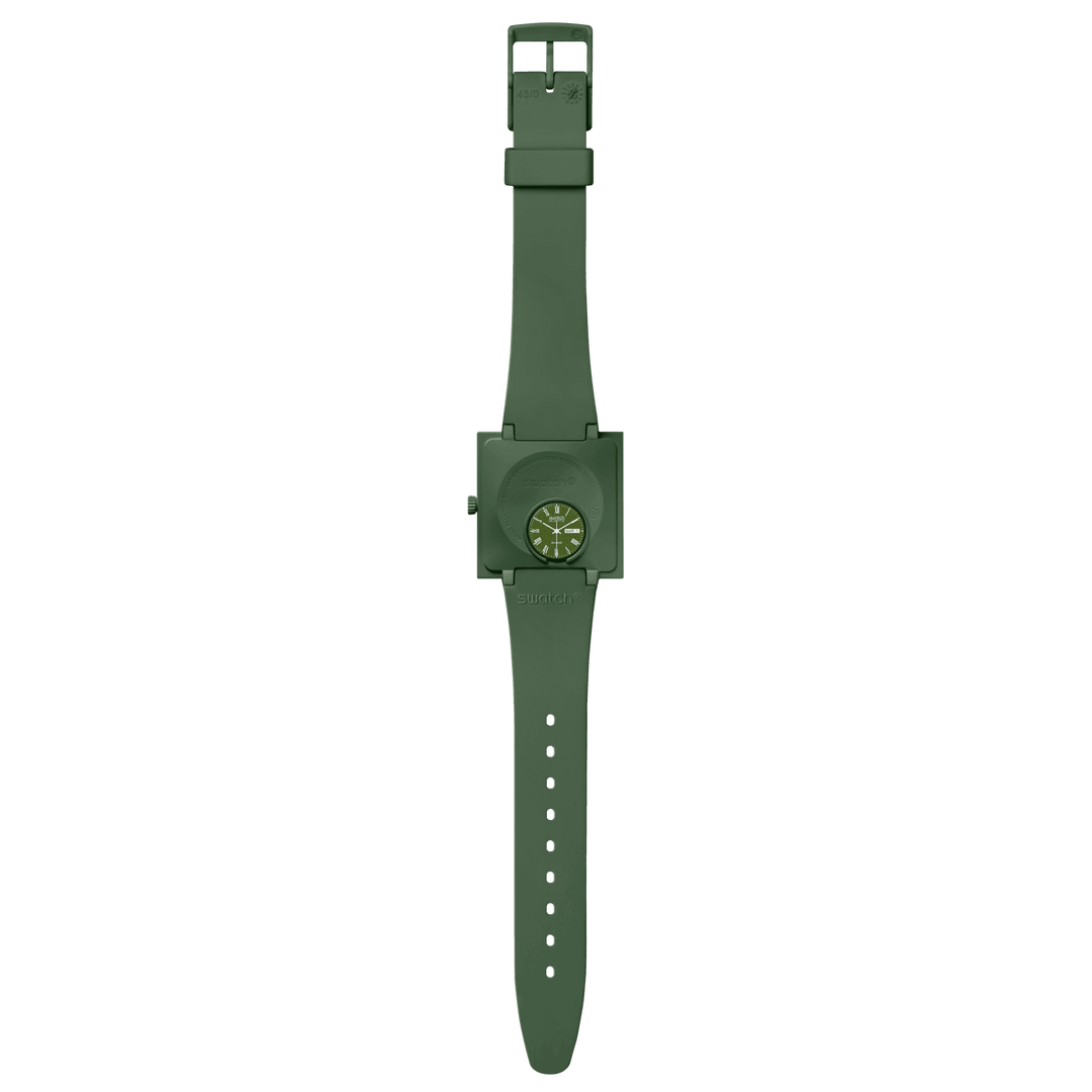 Swatch orologio WHAT IF…GREEN? Bioceramic What If? Collection 33mm SO34G700 - Capodagli 1937