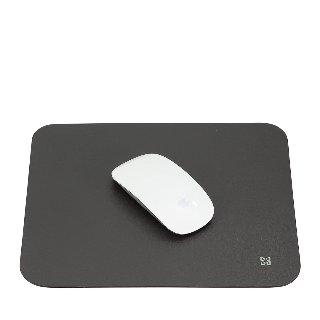 DUDU Soft Leather Mouse Mat, Thin, Design, 25x22 cm, Anti-Slip, Desk Mouse Pad, Colorful