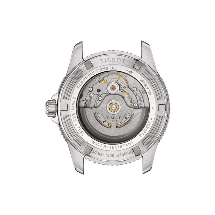 Tissot Seastar 1000 Powermatic 80 40mm grigio automatico acciaio T120.807.11.051.00 - Capodagli 1937