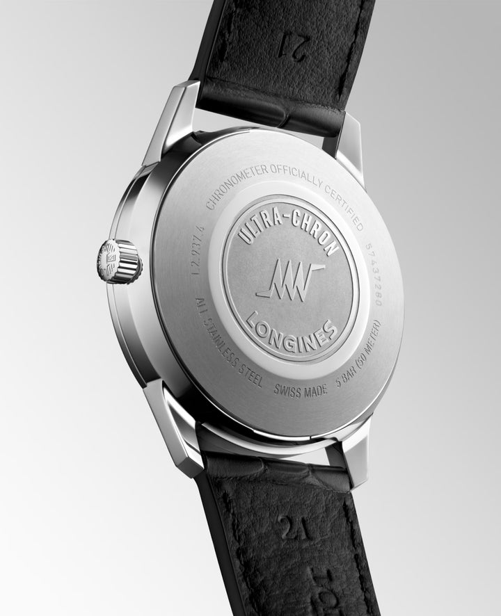 Longines ur Ultra-Chron Classic 40mm sølv automatisk stål L2.937.4.72.2