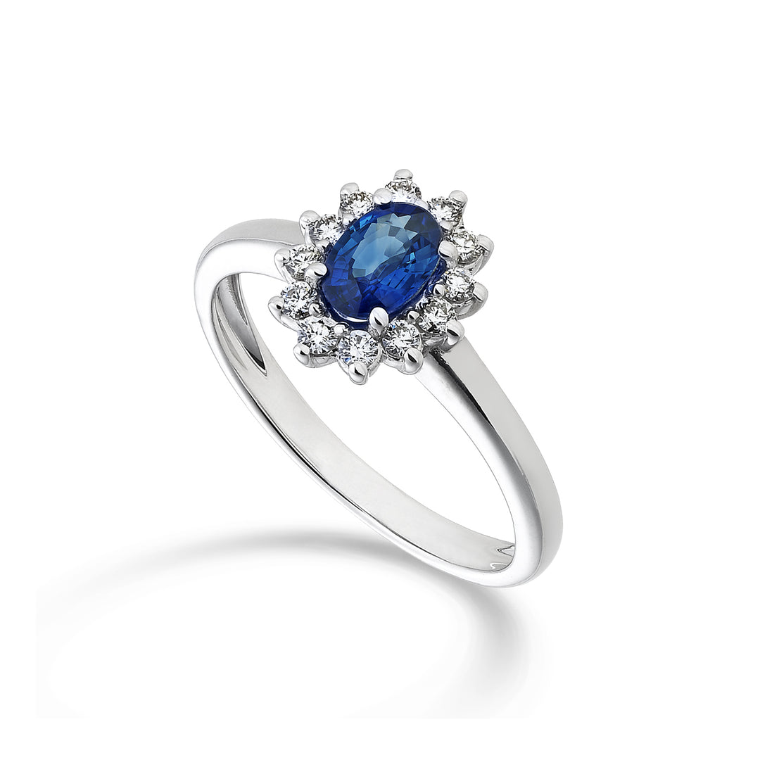 Mikiko ein 9k Saphir n. oval 6x4 ct.0,62 Durchm. 0,23 ct MA5093R4ZFN062