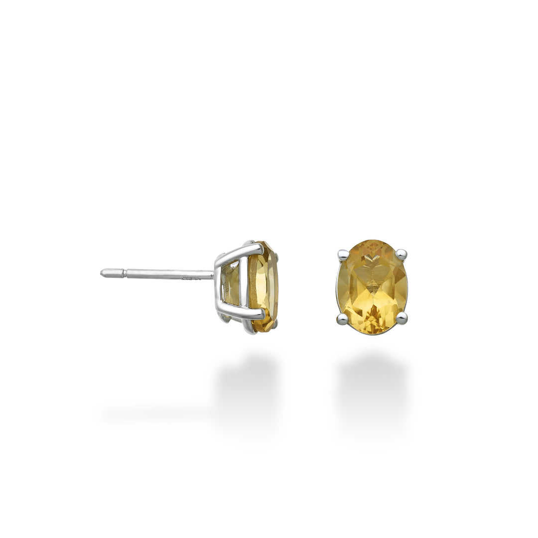 Nihama oder 18k ovaler Citrin 8x6 ct.2,20 NO5122O4CITR