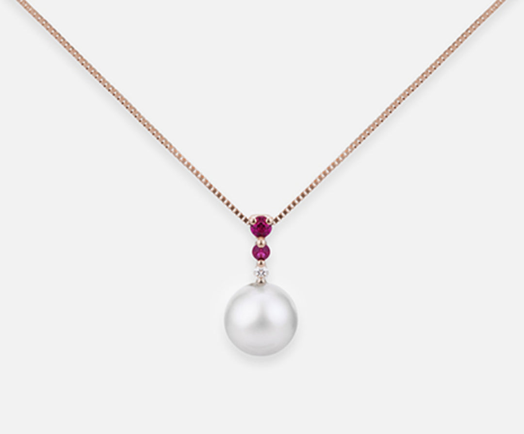 Mikiko cl 18k fw 7/7.5 dia ct.0.015 rubies 0.075 MD1020O3FABI070