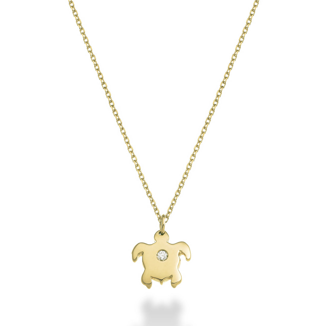 Nihama cl 18k Schildkröte 0,01 ct Gelbgold ND5131O1BR001