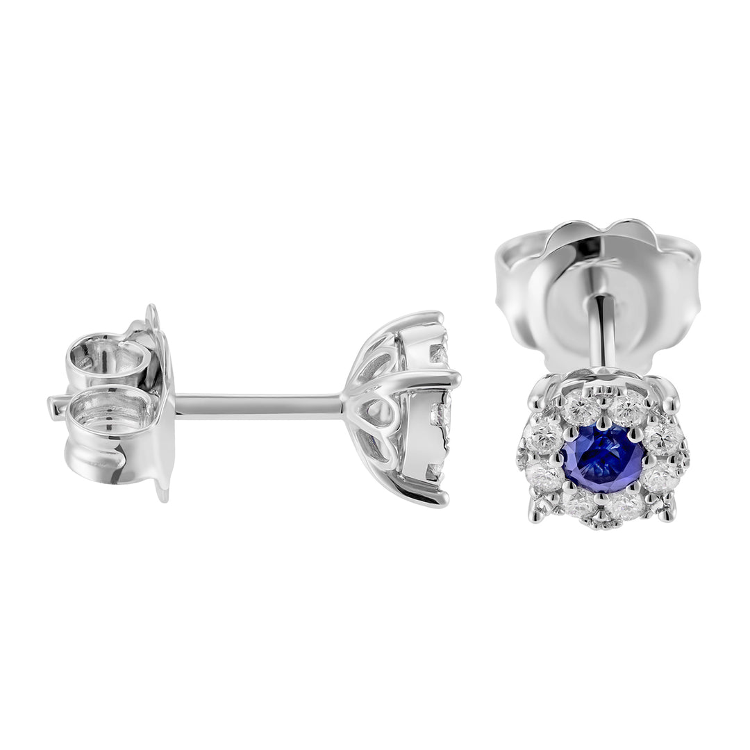 Nihama oder 18 Karat Saphir Nr. ct.0,26 Durchm. 0,20 ct NOGICE01DIZBO4