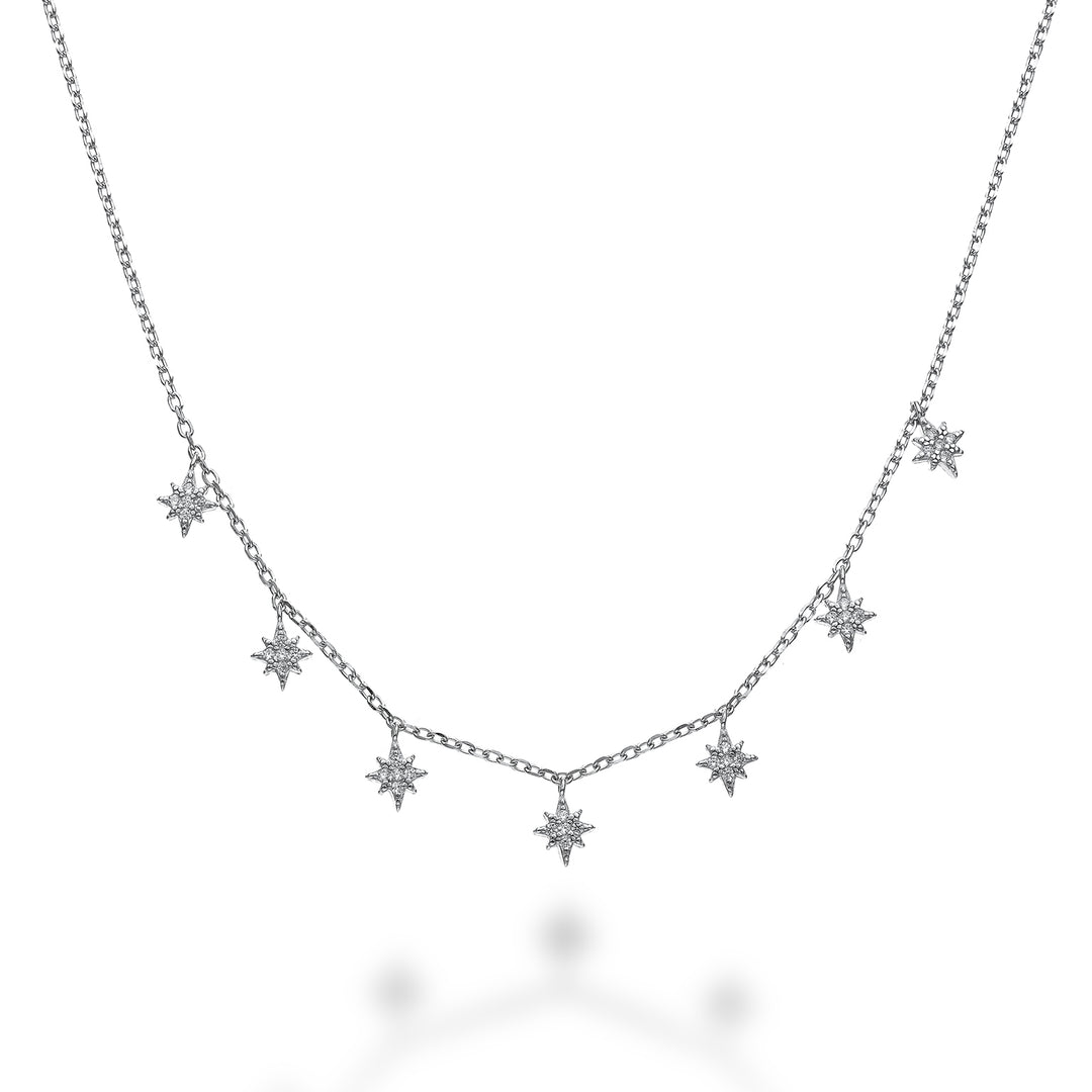 Mikiko cl ag925 vita swarovski ädelstenar MD7564A4BIANCO0