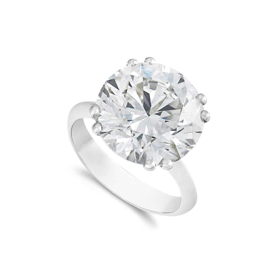 Golay double prong solitaire ring AGI120-25127110084