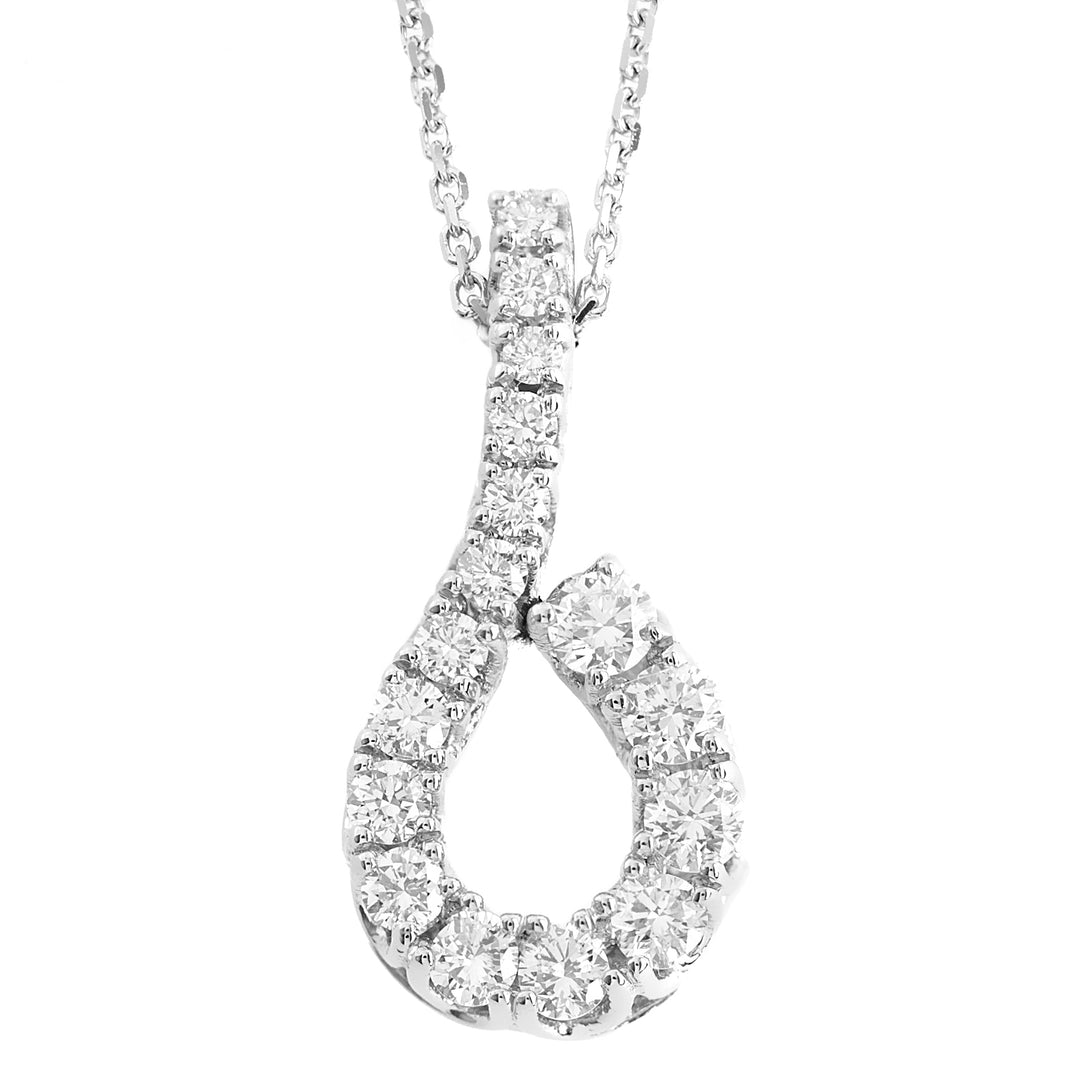 Golay necklace with teardrop pendant GAB2875-13246110060