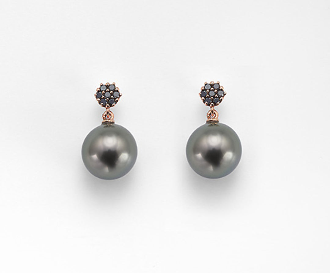Mikiko oder 18k SSPB 9/10 Durchm. schwarz 0,15 ct MO1401O3SANE090