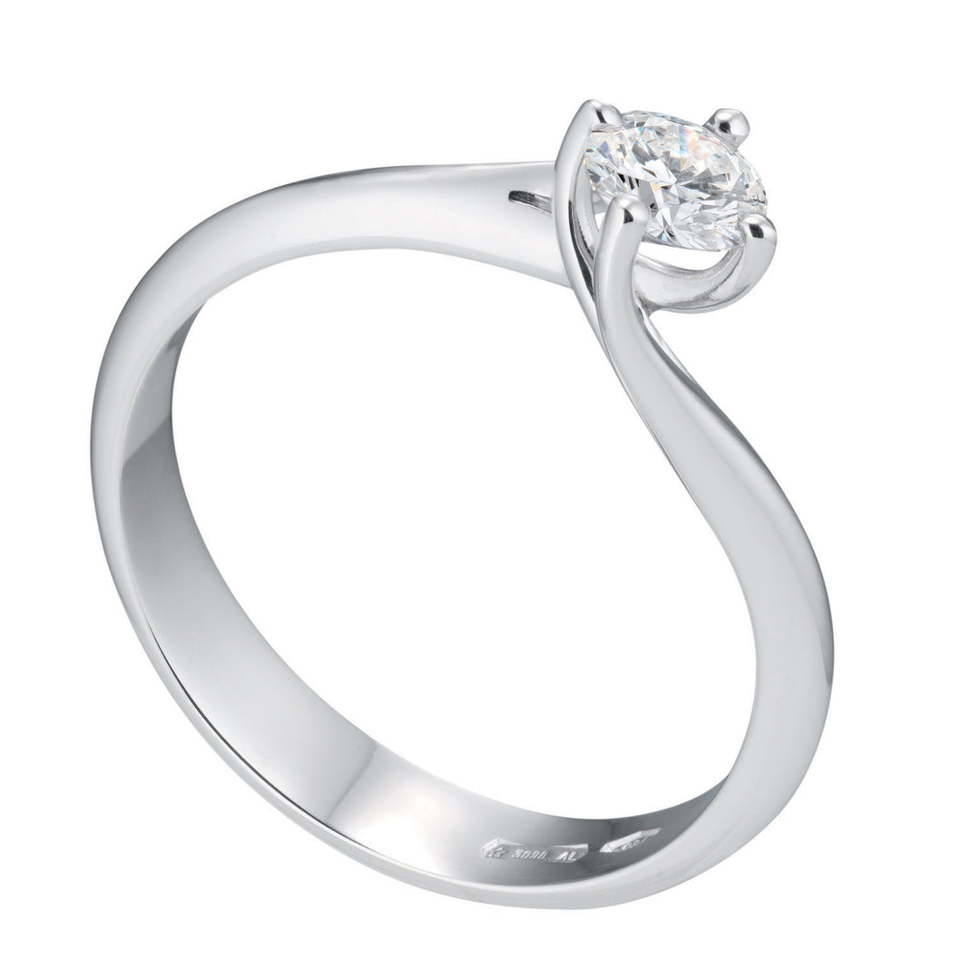 World Diamond Group platina solitärring AB1625PT-25169110124