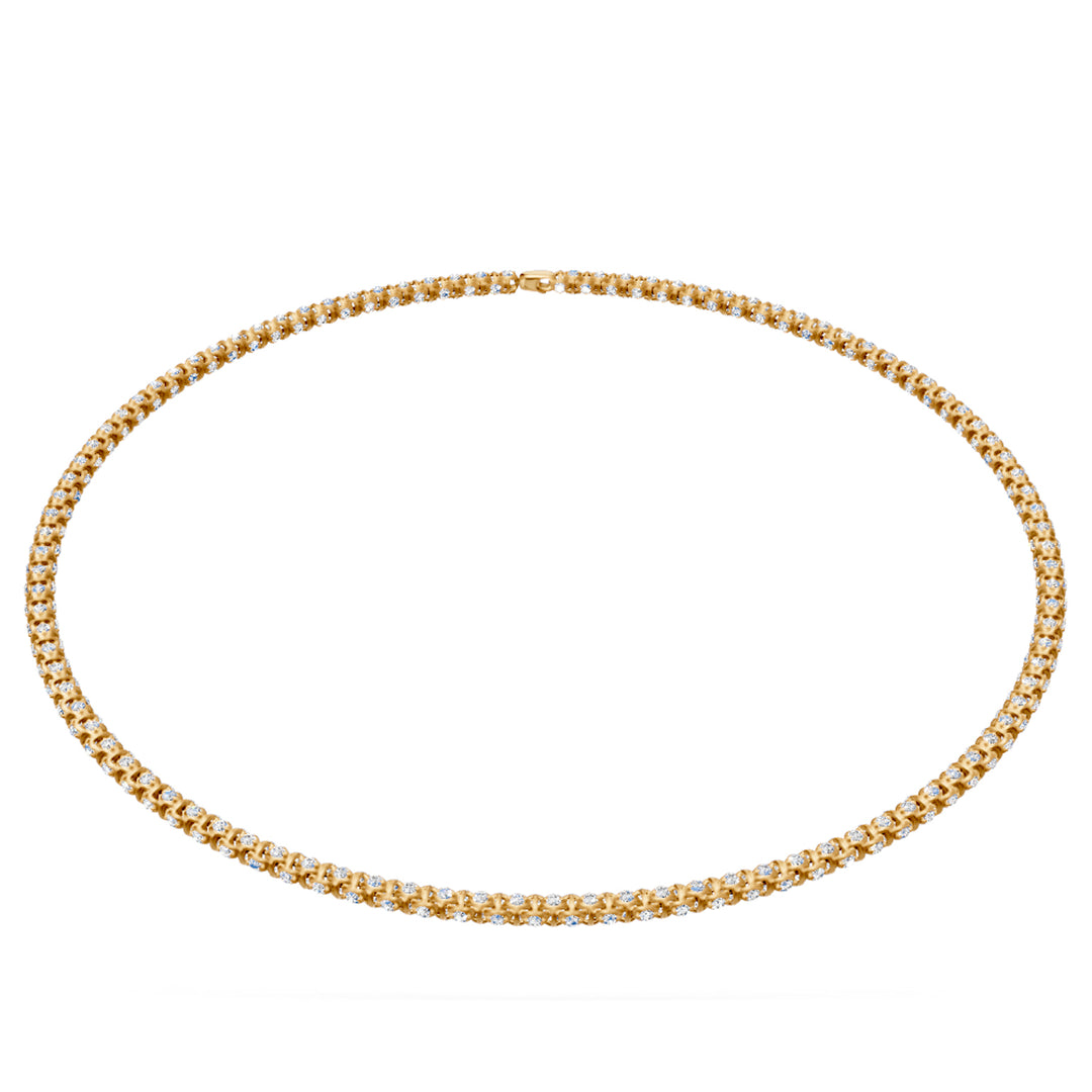 Golay första storlek mjukt halsband i gult guld 42 cm GD572D0017G-24345110092