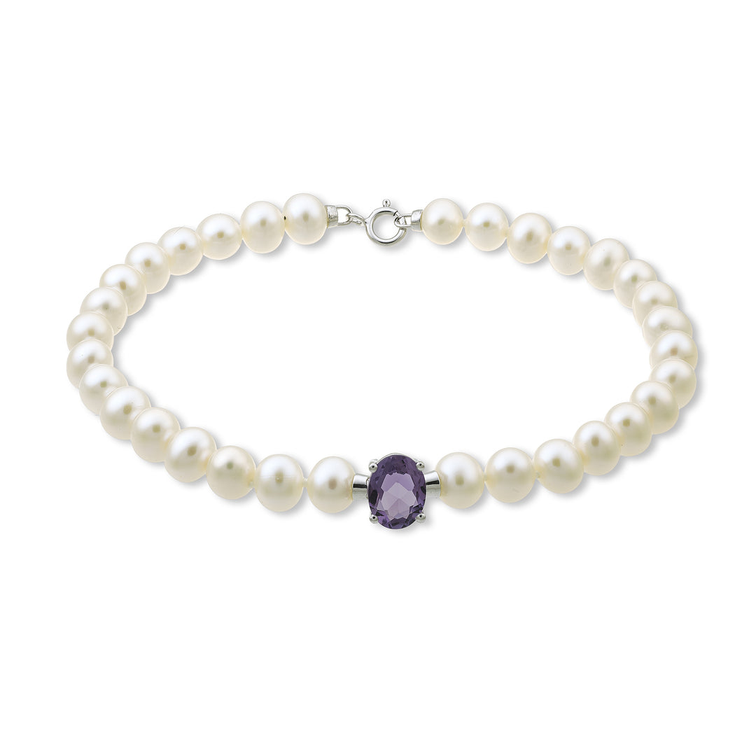 Mikiko br 18k fw 5-5,5 Amethyst Okt. 6x8 ct.1,10 Federring MB1017O4AMET50