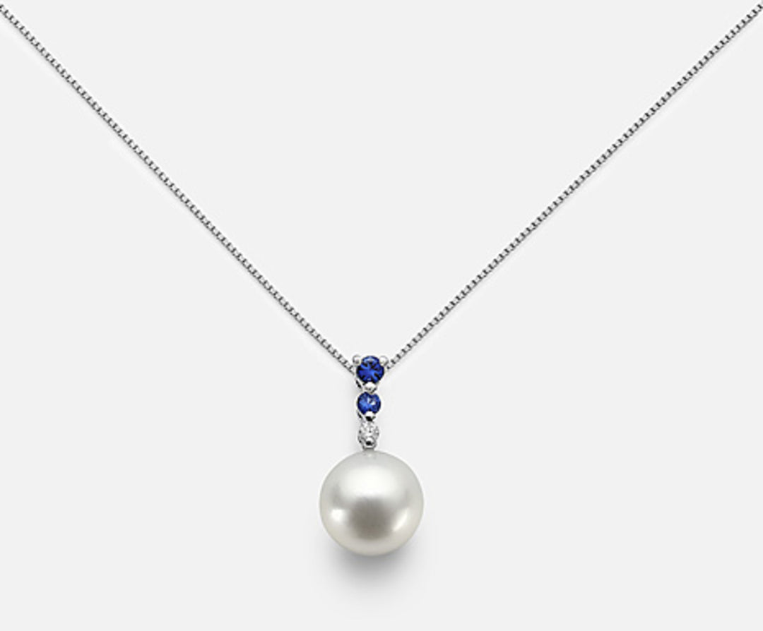 Mikiko cl 18k fw 7/7.5 dia ct.0.015 sapphires ct.0.06 MD1010O4FABI070