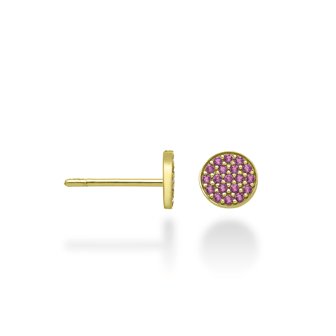 Nihama oder 18 Karat runde Rubine 0,24 ct Gelbgold NO5147O1RBR