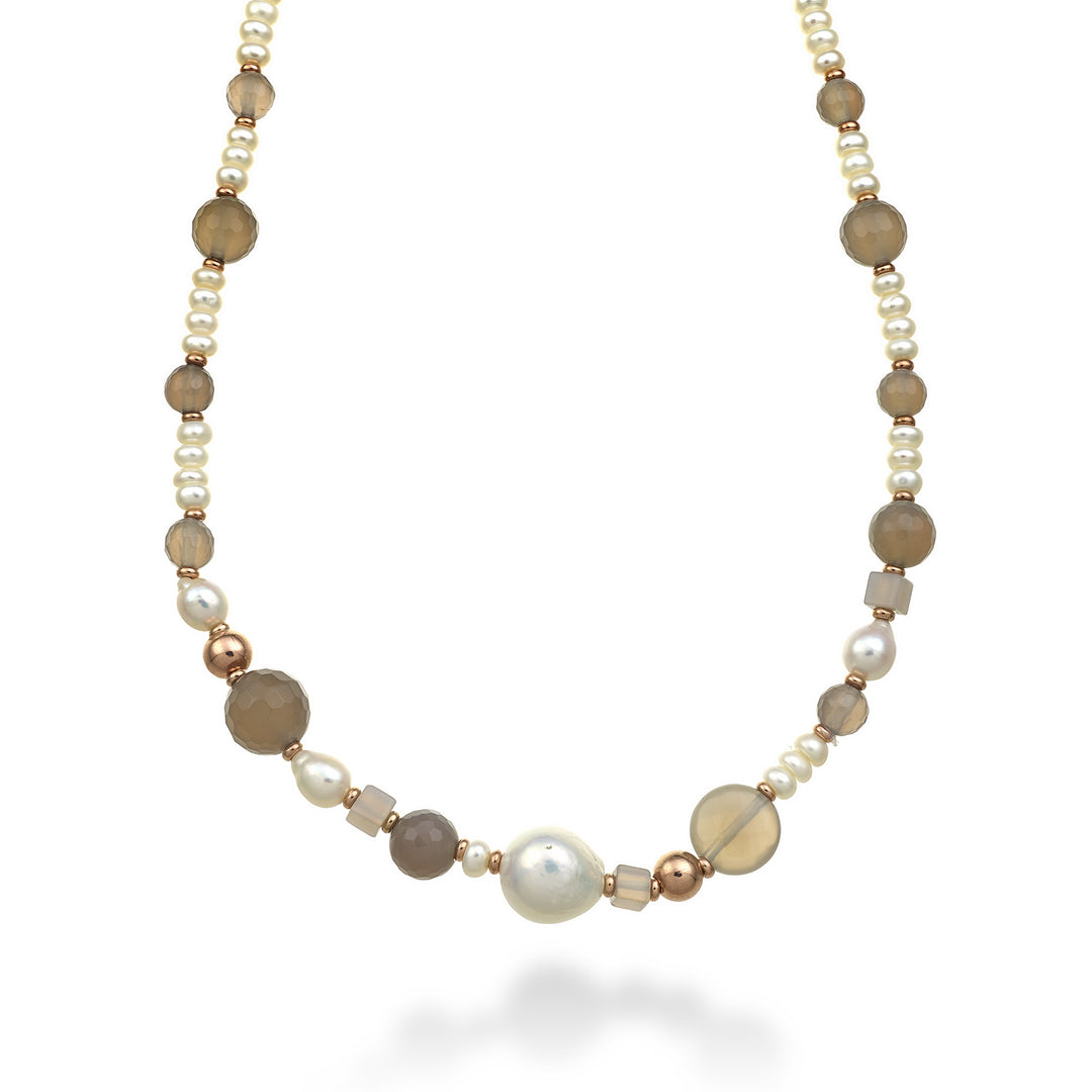 Mikiko cl ag925 fw 4/5 6/10 10/11 gray agate MC7130A3AGATAGRIGI