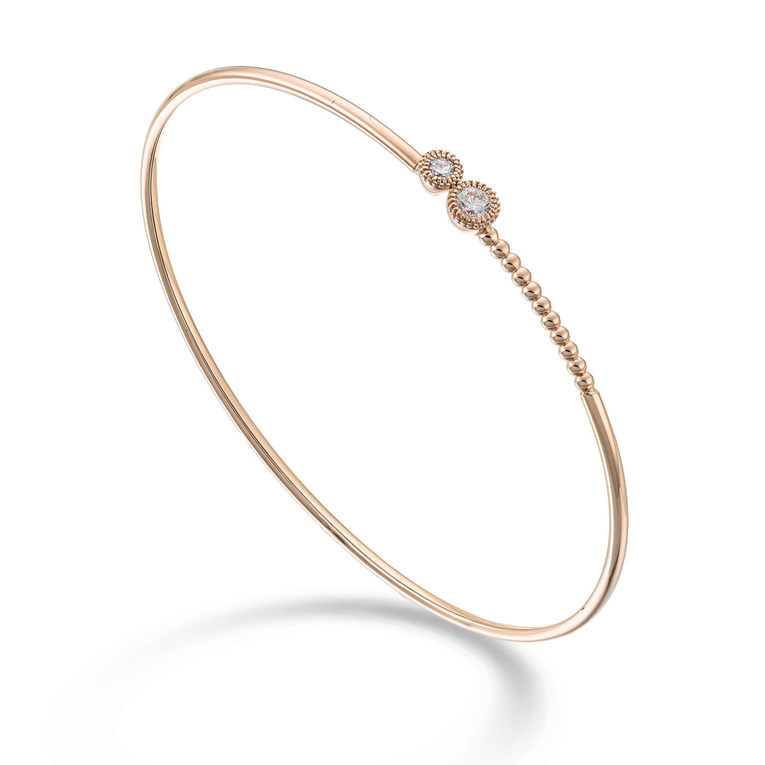 Golay br 18 karat armring 2 indstillinger 0,30 ct rosa guld GBSC058DIO3