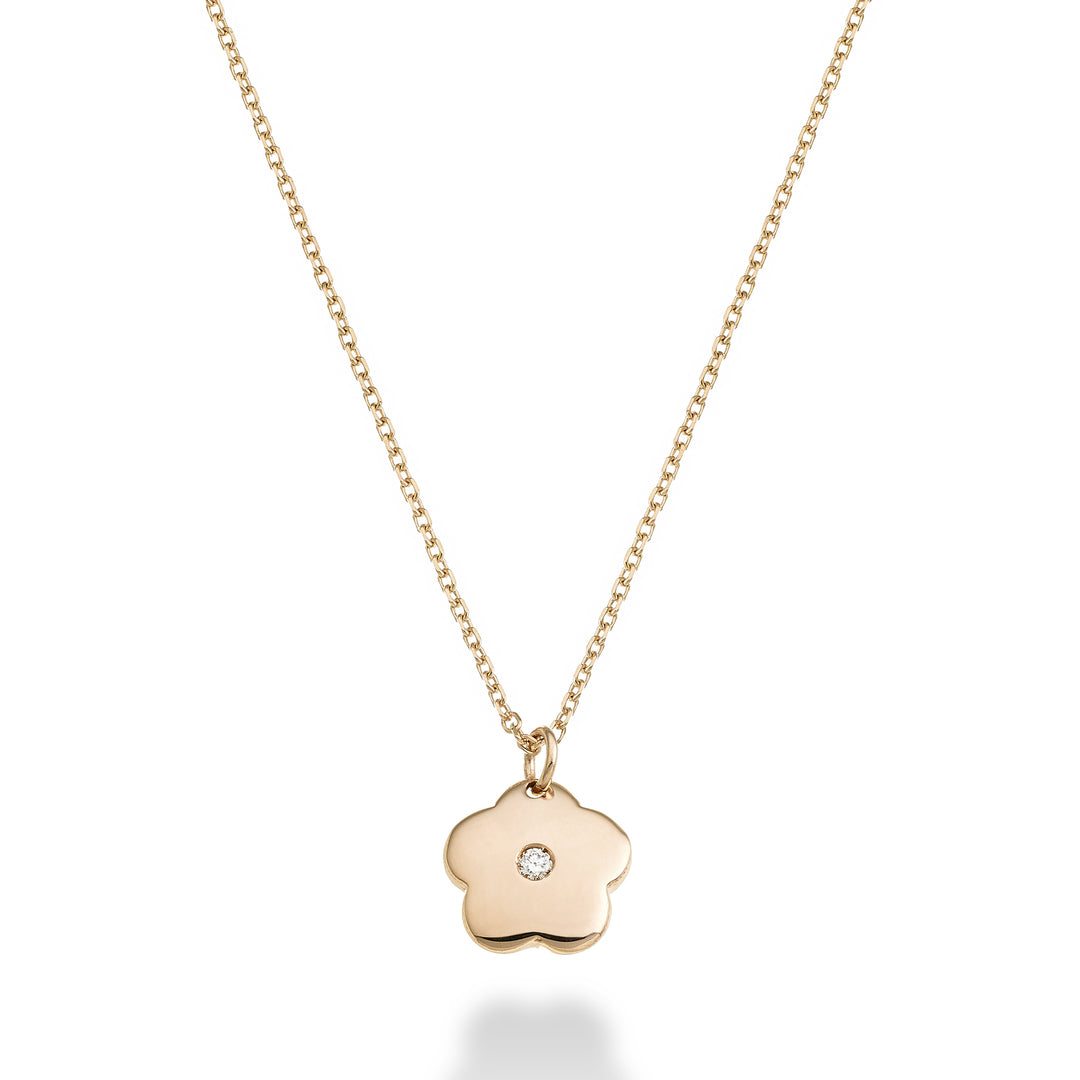 Mikiko cl 18k flower 0.01 ct rose gold MD5129O3BR001