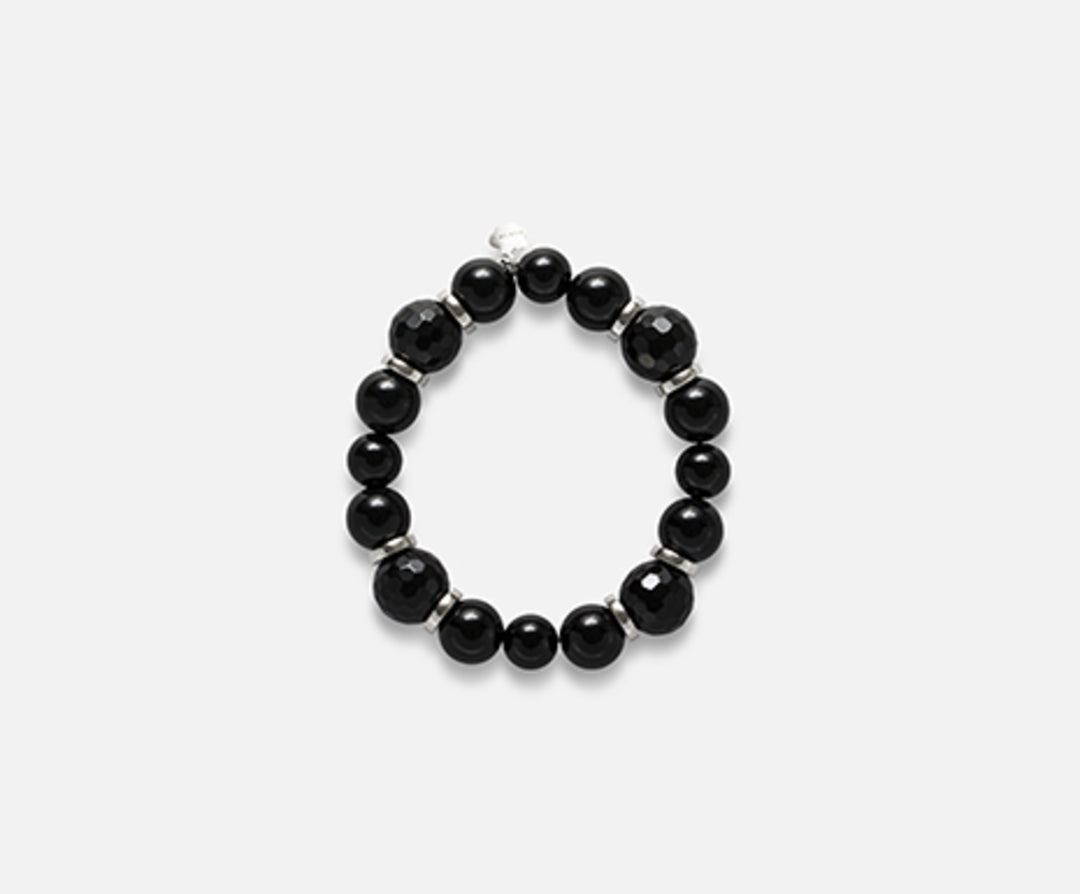 Mikiko br ag925 Onyx-Agglomerat 10/12/14 mm MB7406A4ONICE