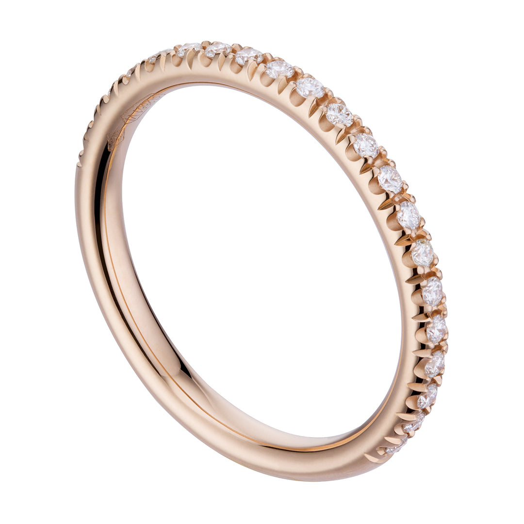 Golay evighetsring 1/2 varv totalt ct. 0,23 AET016WDI1-19212110022