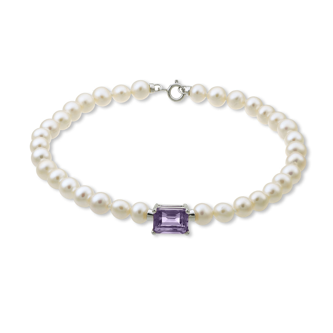 Nihama br 18k fw 5-5,5 ametyst okt. 6x8 ct.1,30 fjederring NB1016O4AMET50