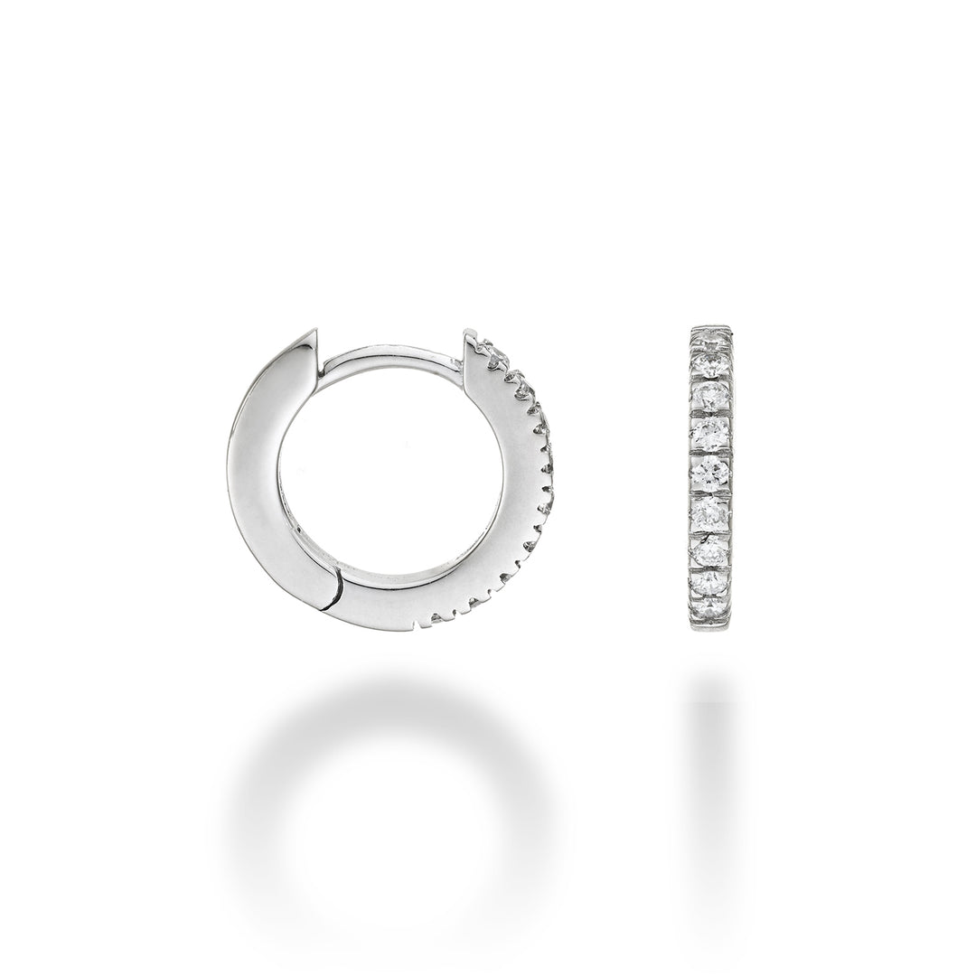 Nihama oder 18 Kt. 0,18 Weißgold, Größe 2, Durchm. Ost. 12mm NO5078O4BR018-2