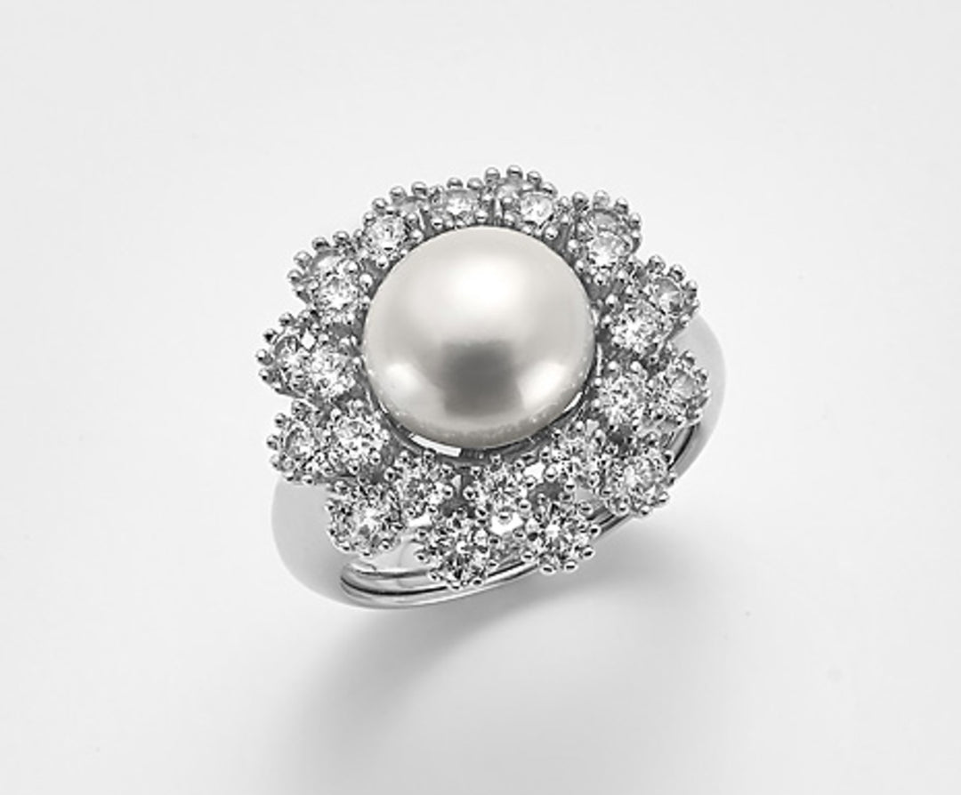 Nihama an ag925 fw bot 10,5/11 gem swarovski hvid NA7163A4BIANCO0