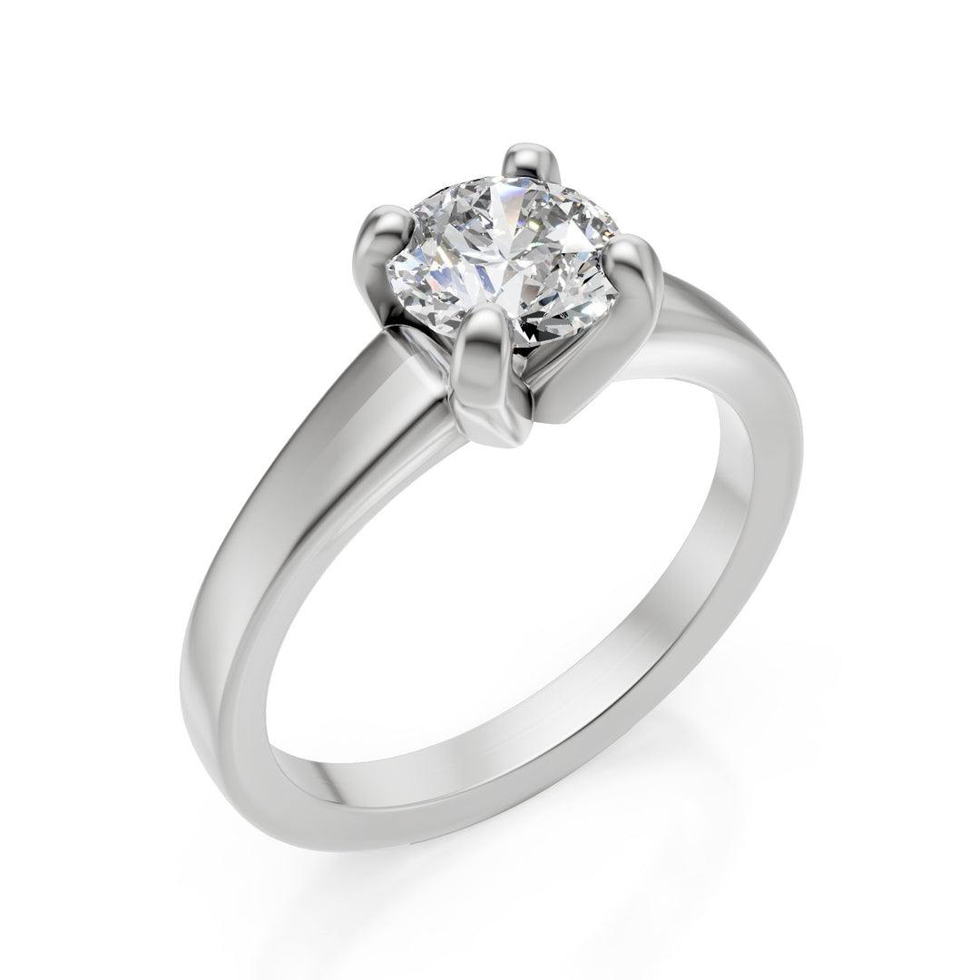 Golay solitaire ring *v* bezel ASL589D-24339110044