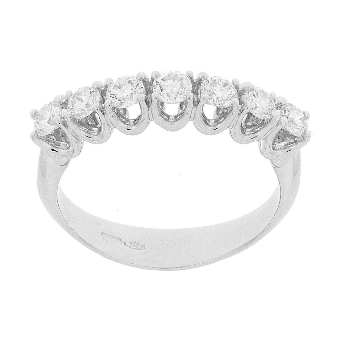 World Diamond Group linear riviera ring 7 stones ct. 0.70 ANE3007-70-17158110023