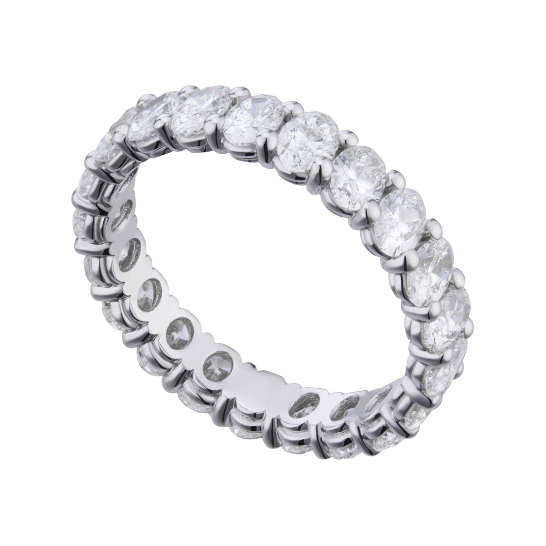Golay evighet med ovala diamanter 0,25 ct per sten AET003DI25-22206110008