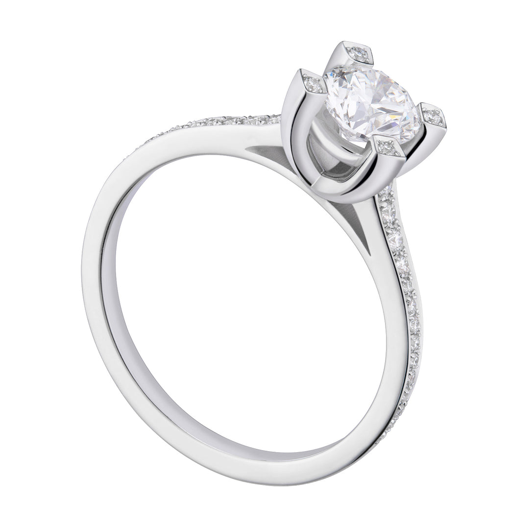 World Diamond Group ring fm griffe incas. pave&