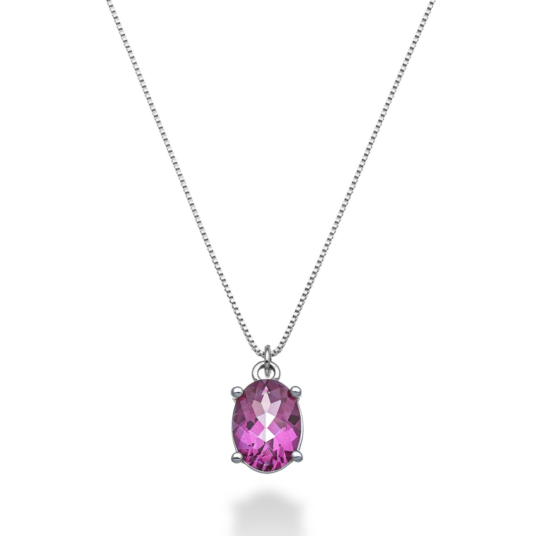 Nihama cl 18k oval rosa topas 8x6 ct.1,40 ND5142O4TPPK