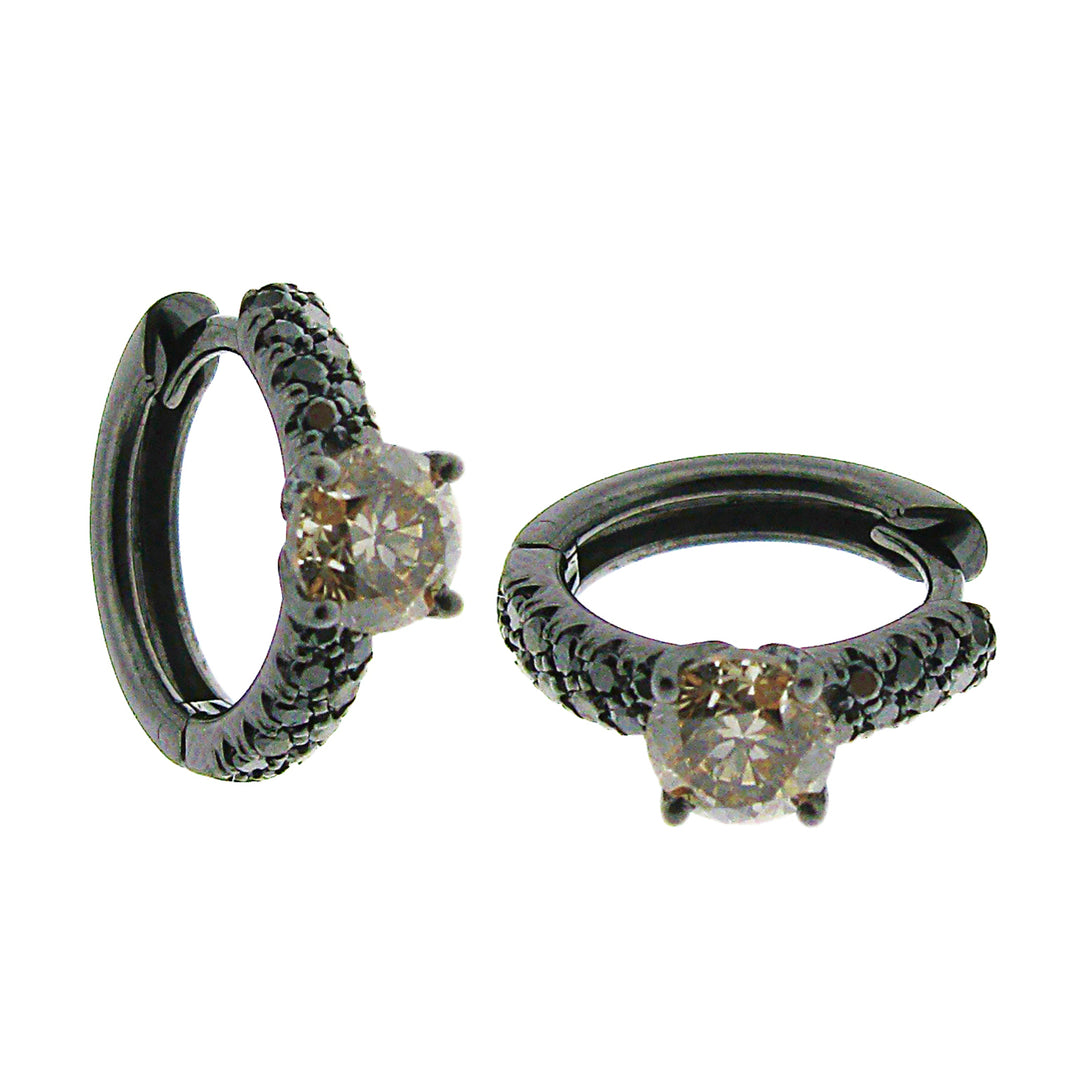 Golay earrings pave black + brown OFP2115NBW-12286110012