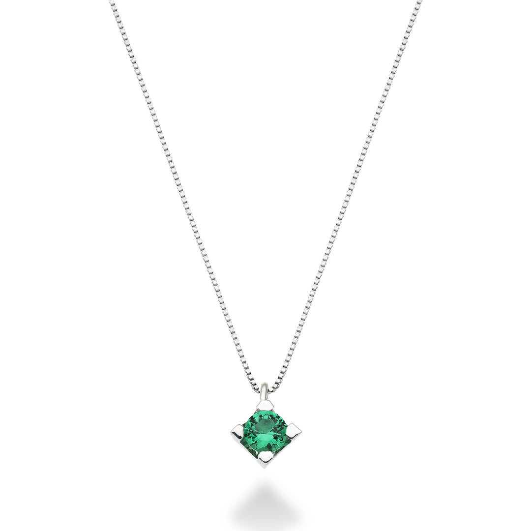 Nihama cl 18k ct.0,15 emerald lab ND5040O4SMR