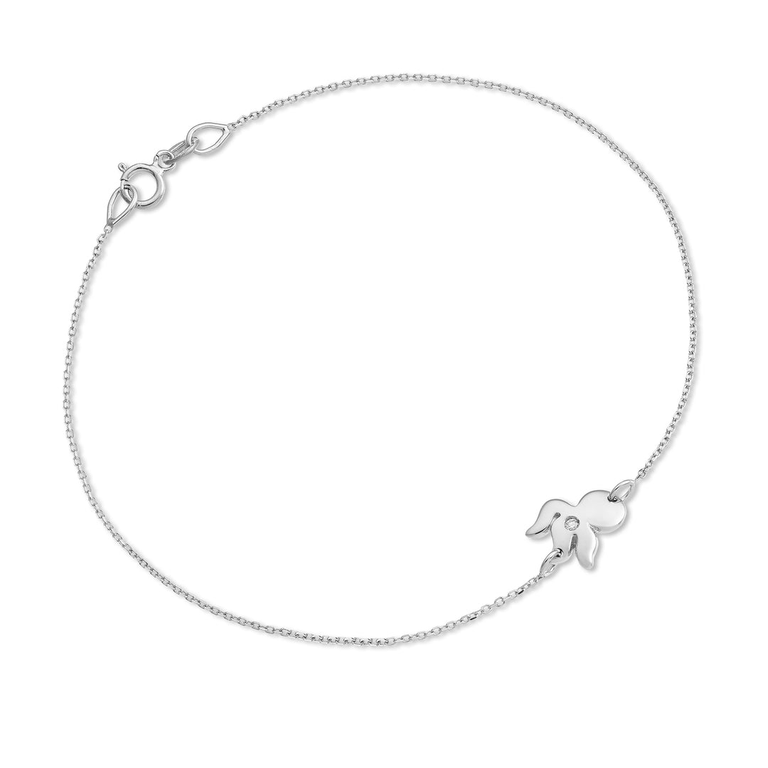 Mikiko br 18k bläckfisk 0,01 ct vitguld MB5049O4BR001