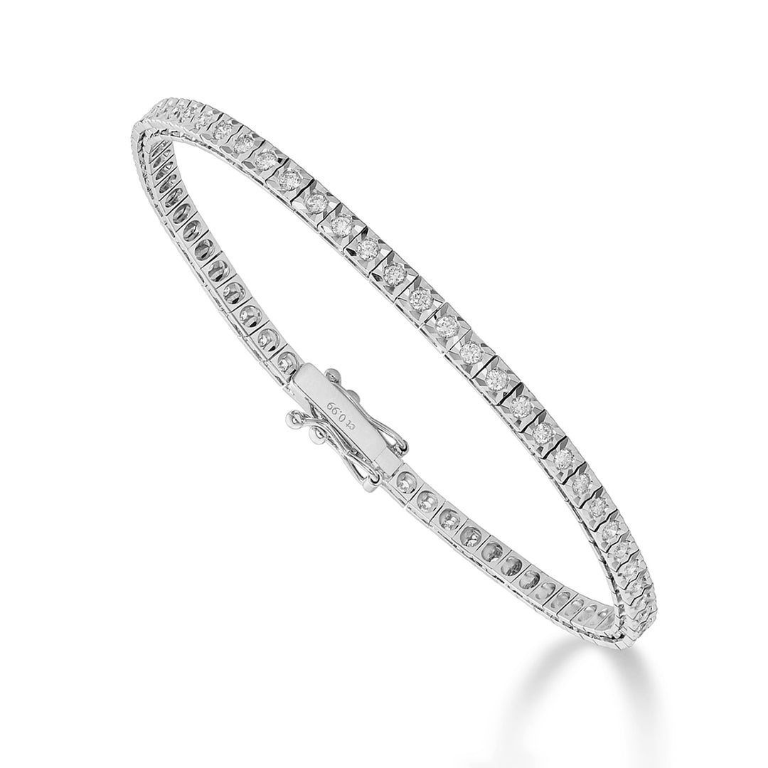 World Diamond Group stjärntennisarmband 1,07ct 17,5cm BTQ040100WDI1-175-26044110154