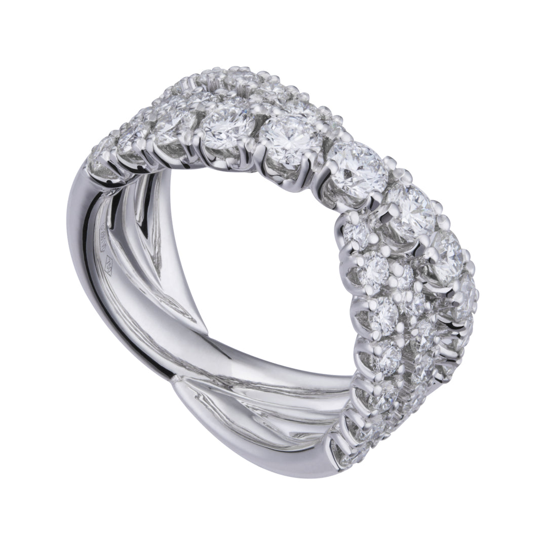 Golay grace multibåndsring med diamanter ABTRE2300DI-22138110056