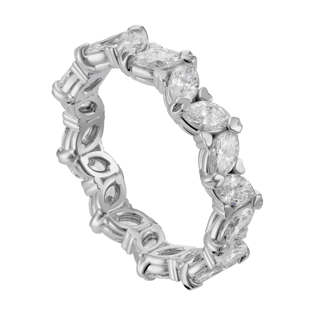 Golay-Ring mit Diamanten im Marquise-Schliff AET061DI-18193110060