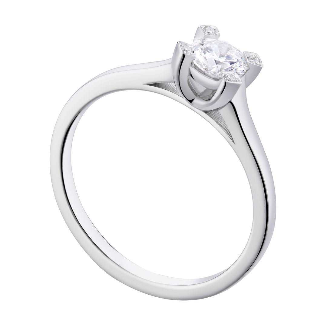World Diamond Group fm-ring griffe incas. g. glat ct. 0,42-0,51 ASLFM006BDI5-19077110047