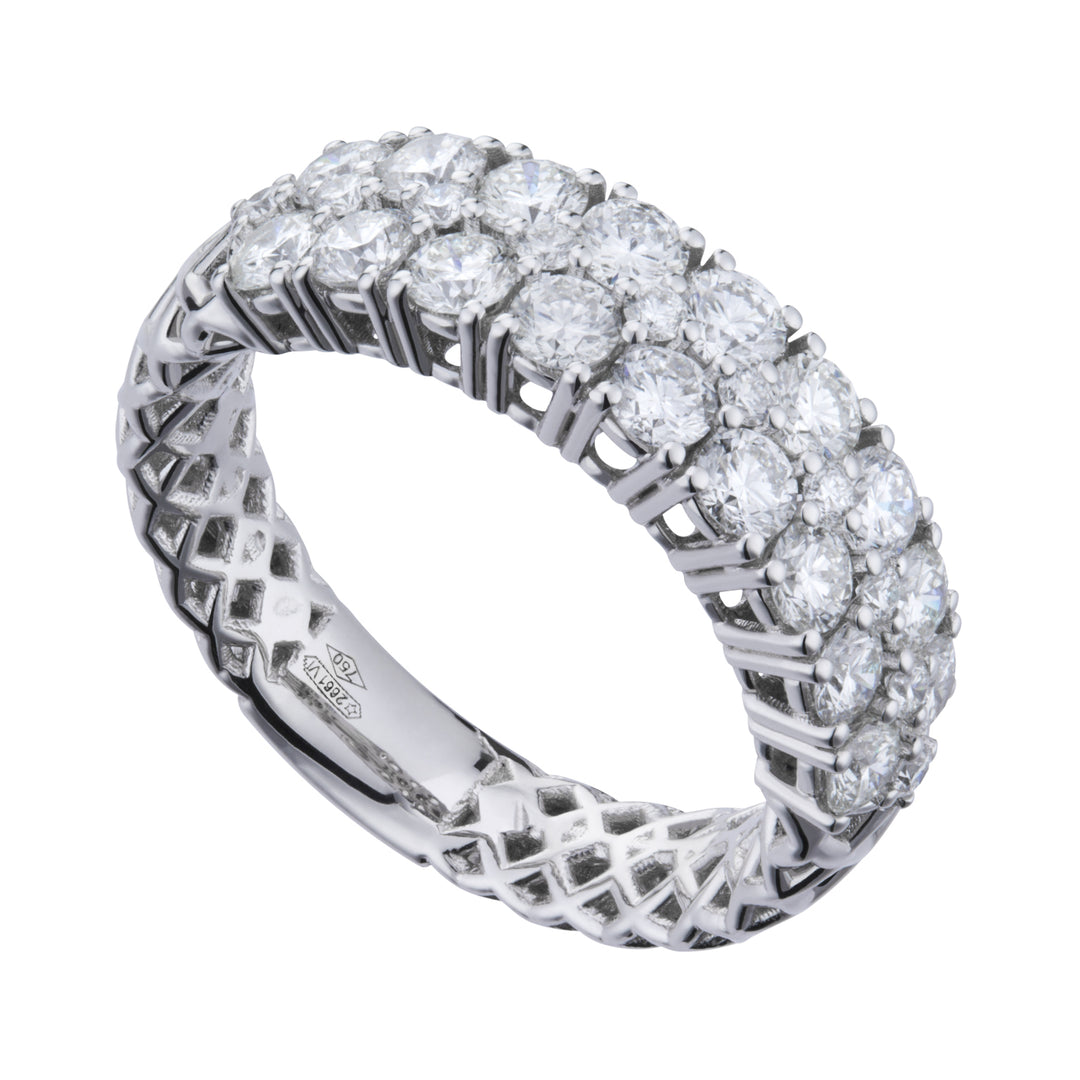 Golay halbrunder Bandring mit Diamanten AFMG009DI2-21259110088