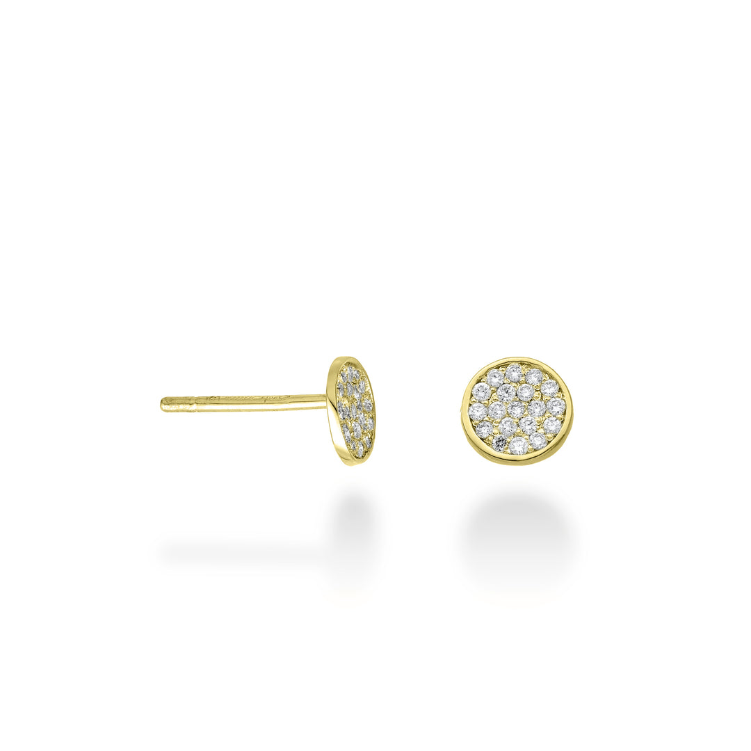 Mikiko oder 18 Karat rundes 0,20 ct Gelbgold MO5147O1BR020