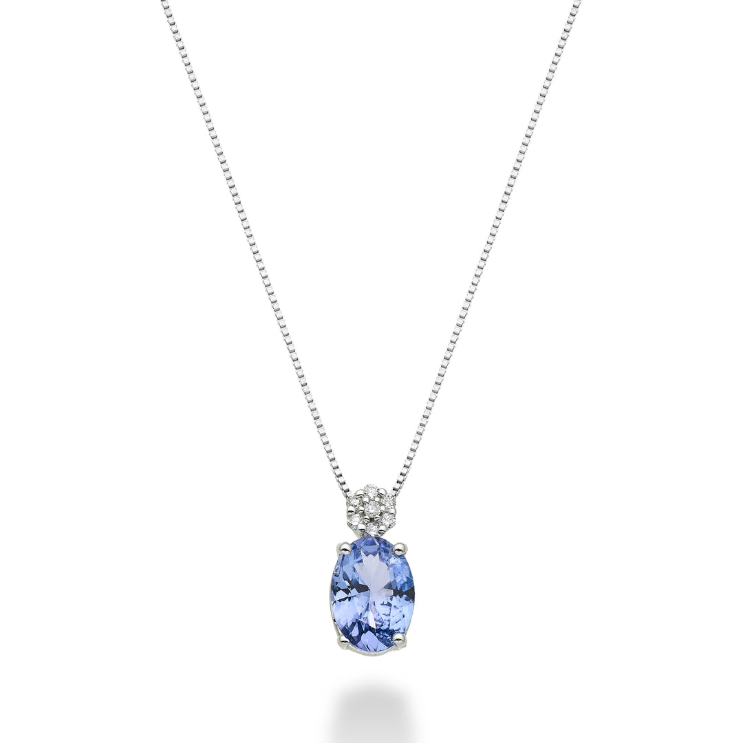 Mikiko cl 18k tanzanite n. oval 7x5 ct.0,60 Durchm. 0,05 ct MD5025O4TZN