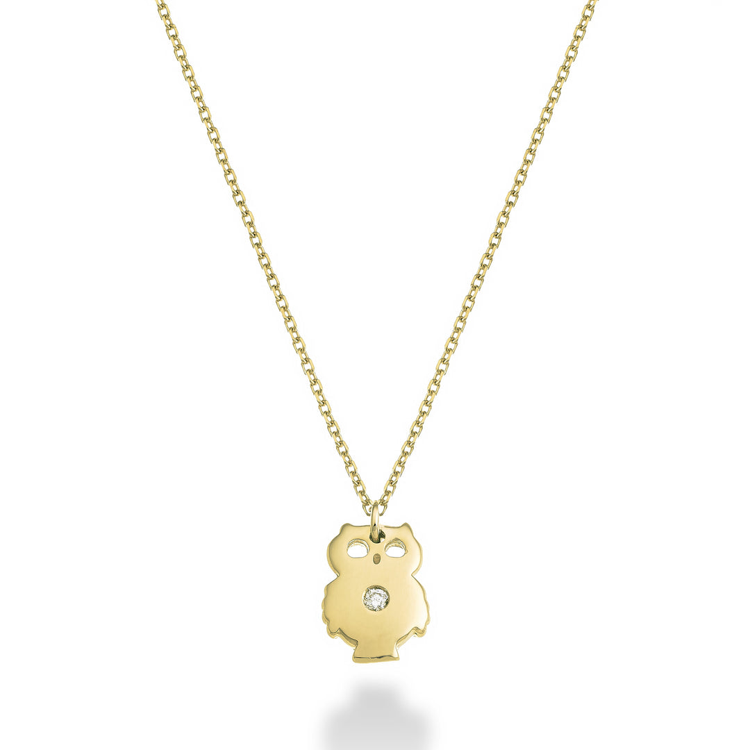 Mikiko cl 18k uggla 0,01 ct gult guld MD5132O1BR001