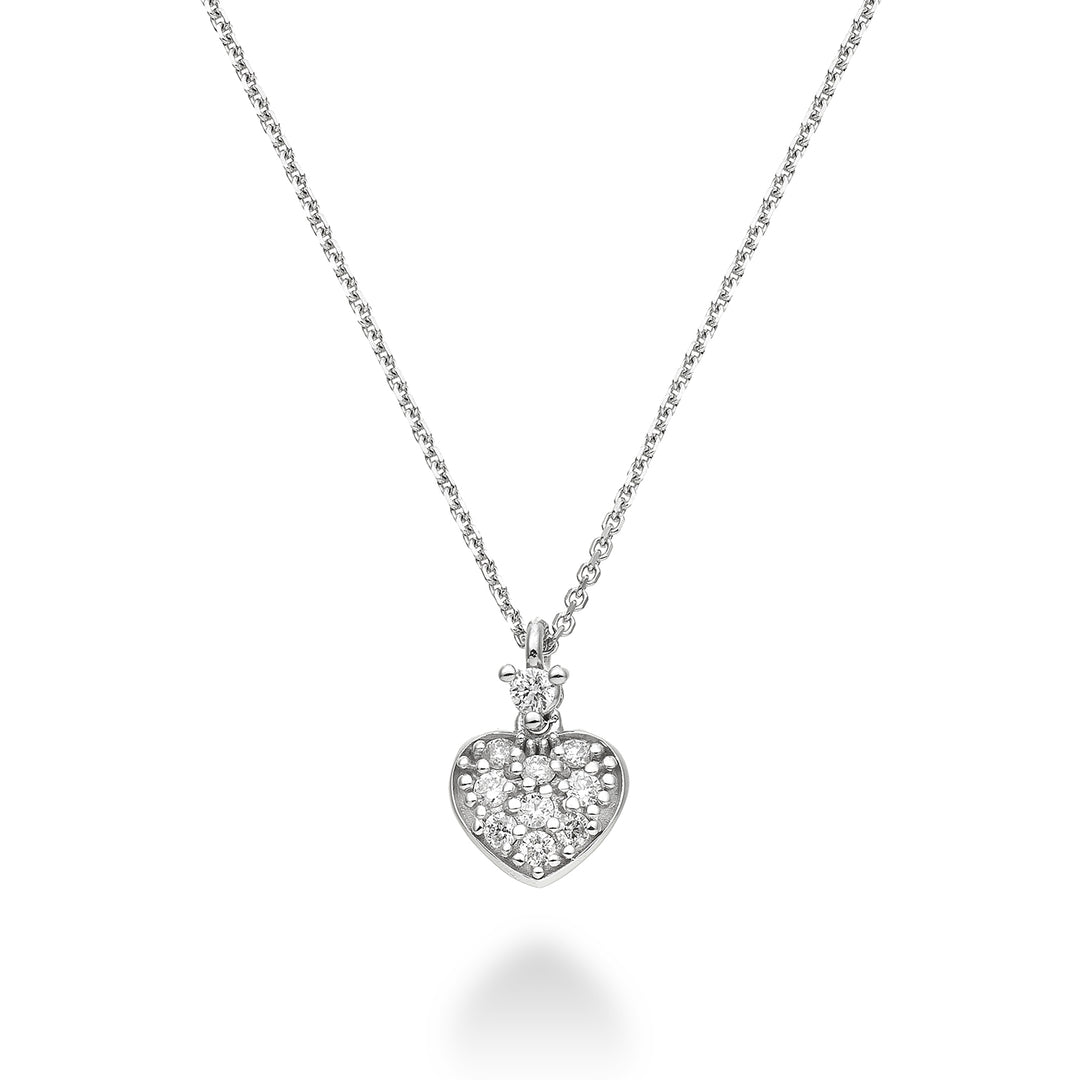 Golay cl 18k 0.15 ct domed heart size 1 white gold cat. white GD5092O4BR014-1