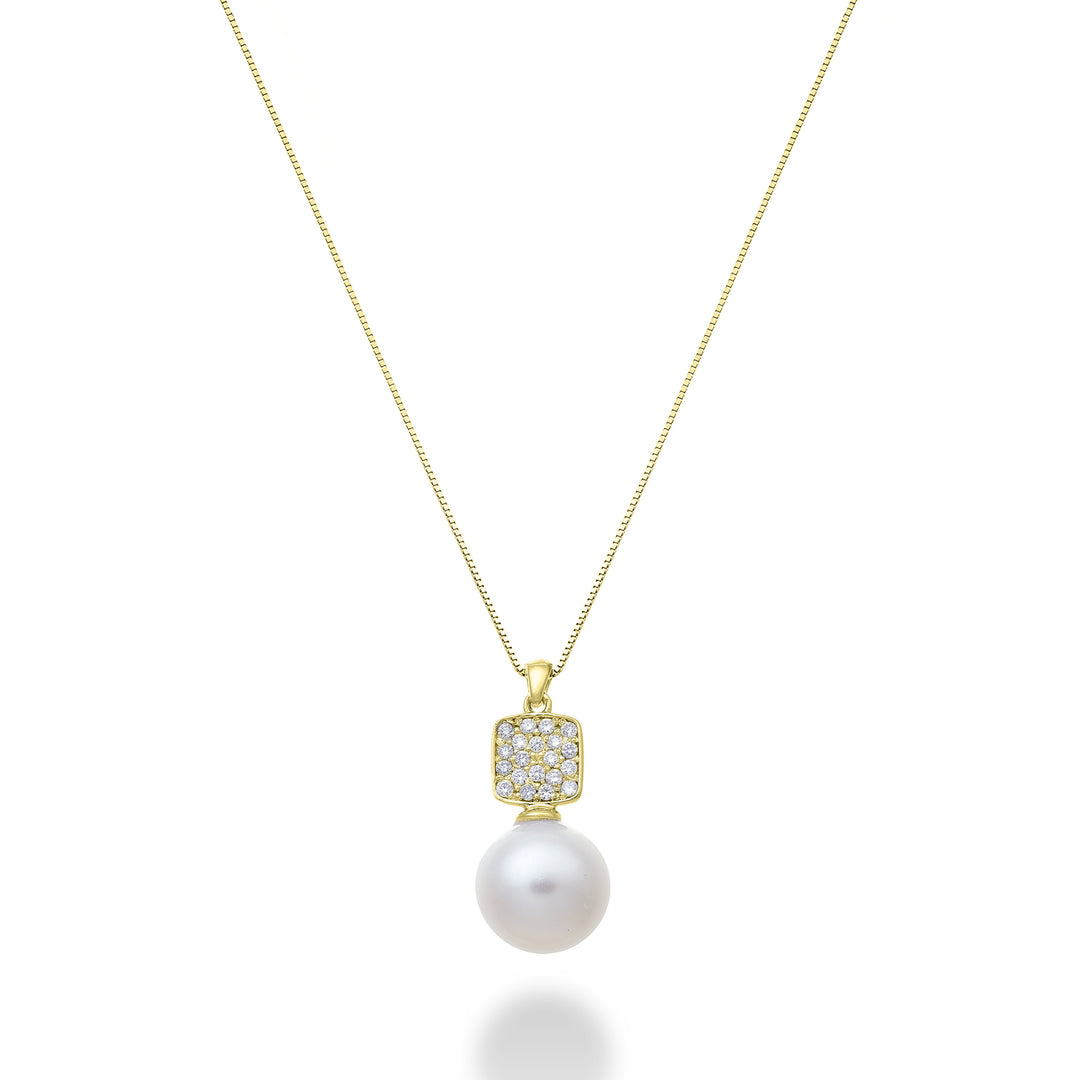 Mikiko cl 18k quadratisch fw 8/8,5 ct.0,12 Gelbgold MD1093O1FABI080