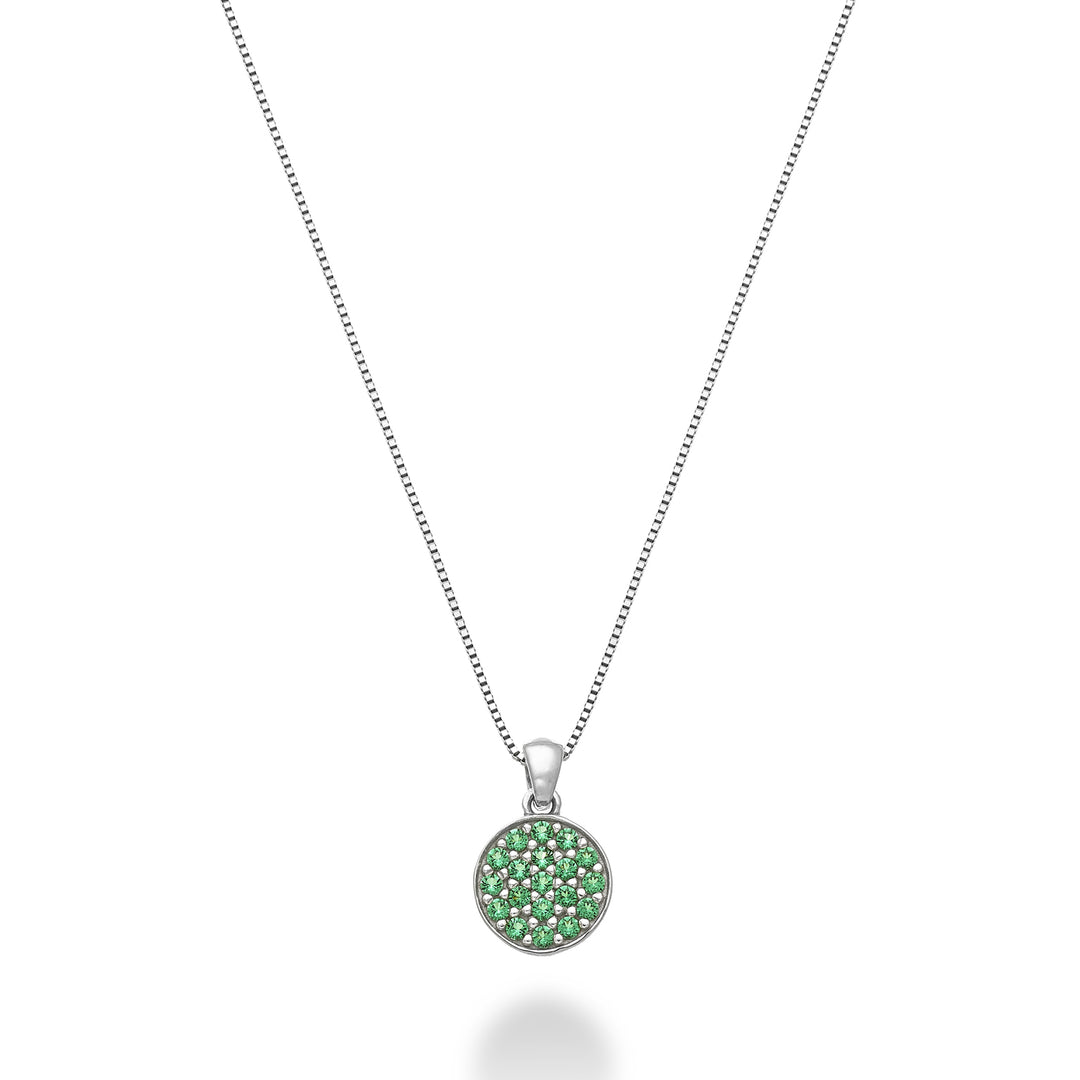 Mikiko cl 18k runda smaragder 0,09 ct MD5165O4SMR